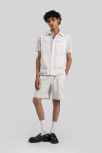 PINSTRIPE SHORTS