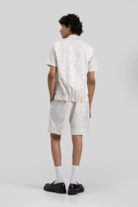 PINSTRIPE SHORTS