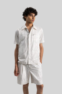 PINSTRIPE SHORTS