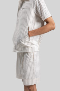 PINSTRIPE SHORTS