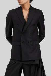 DOUBLE BREASTED BLAZER