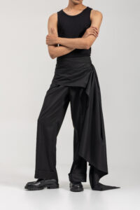 DRAPED SKIRT-PANT
