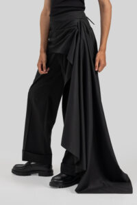 DRAPED SKIRT-PANT