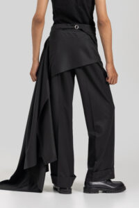 DRAPED SKIRT-PANT