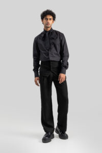 THE NOIR BOW SHIRT