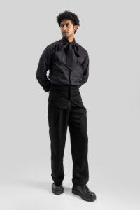 THE NOIR BOW SHIRT
