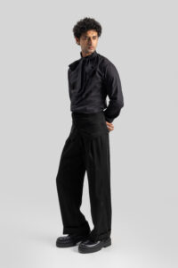 THE NOIR BOW SHIRT
