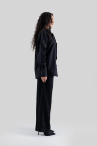 THE NOIR BOW SHIRT