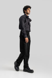 THE NOIR BOW SHIRT