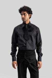 THE NOIR BOW SHIRT