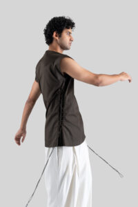 THE NOMAD SIDE-TIE UP TUNIC