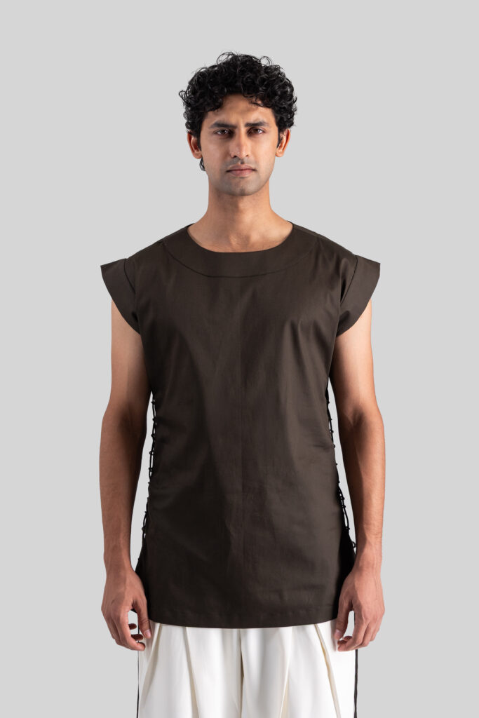 THE NOMAD SIDE-TIE UP TUNIC